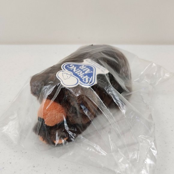 Spring Air Mattress Advertising Promo Plush Bear 7" Still In Packaging - Picture 1 of 9